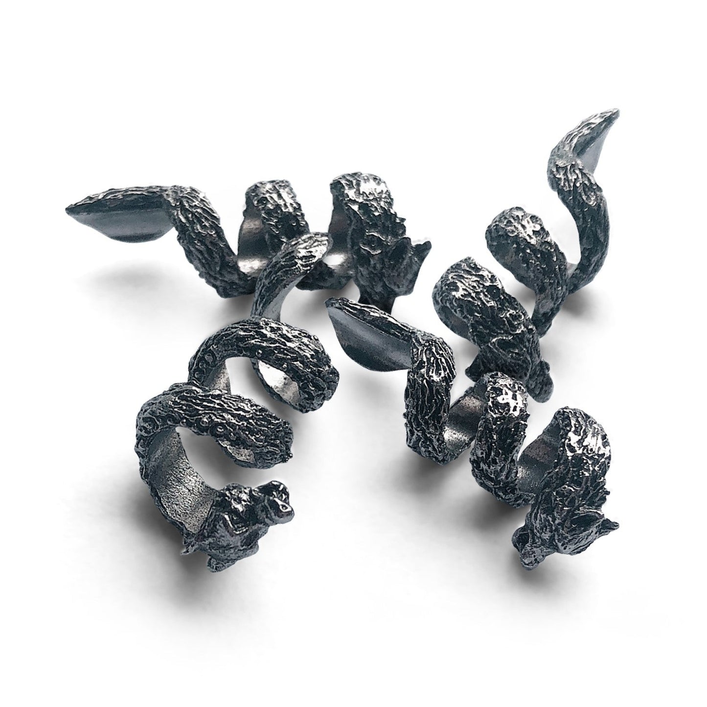 Fenrir Beard Rings (Silver - 4)