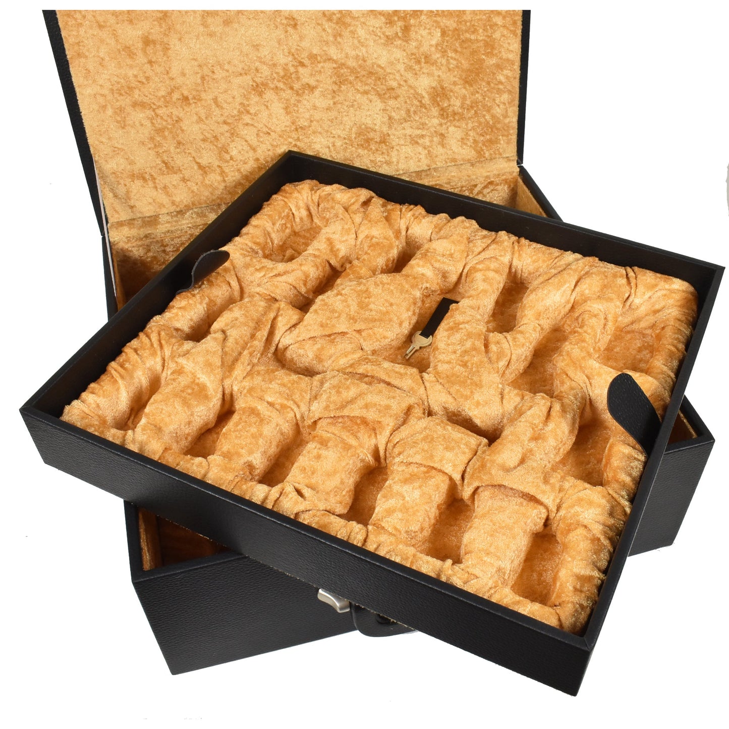 Combo of American Staunton Luxury Chess Set - Pieces in Rose Wood with Board and Box