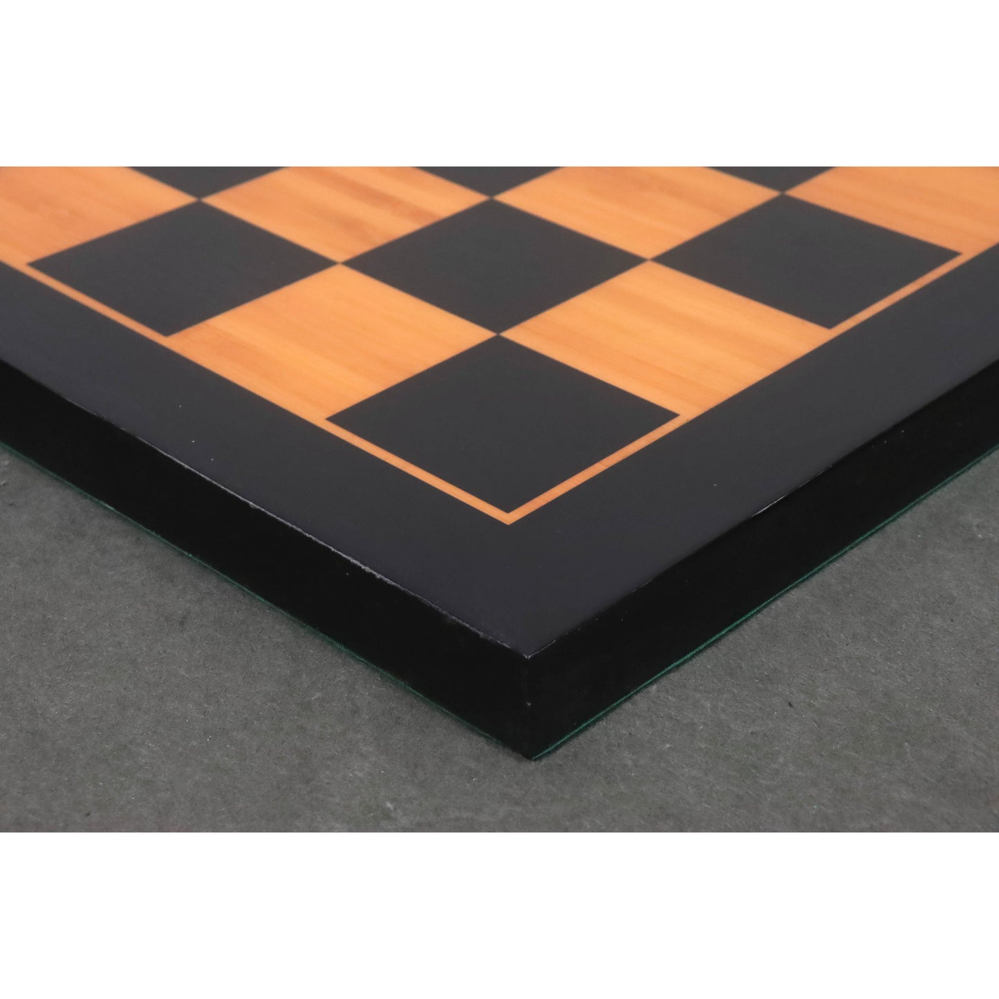 21" Wooden Printed Chess Board-Antique Boxwood & Ebony- 55mm square- Matt Finish