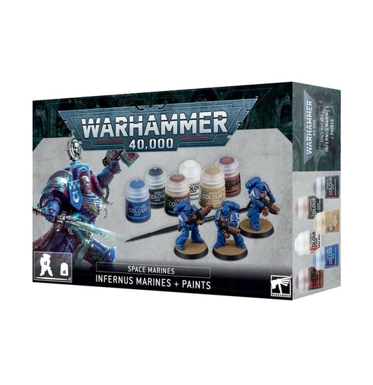 Warhammer 40,000: Infernus Space Marines + Paints Set