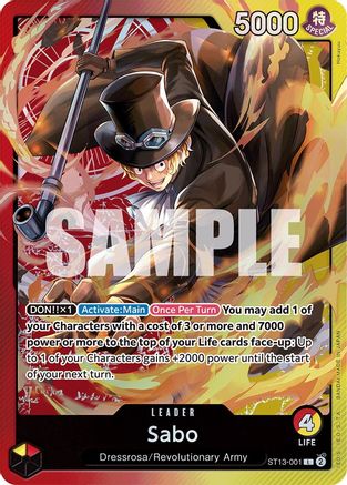 ONE PIECE TCG: THE THREE BROTHERS STARTER DECK (ST-13)