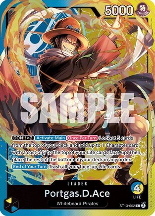 ONE PIECE TCG: THE THREE BROTHERS STARTER DECK (ST-13)