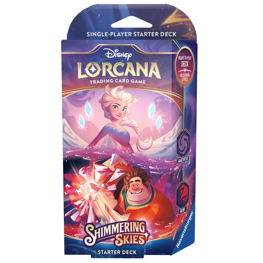 Lorcana TCG: Shimmering Skies Starter (Amethyst & Ruby)