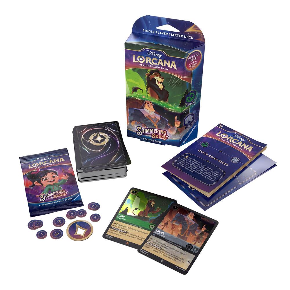 Lorcana TCG: Shimmering Skies Starter (Emerald & Steel)