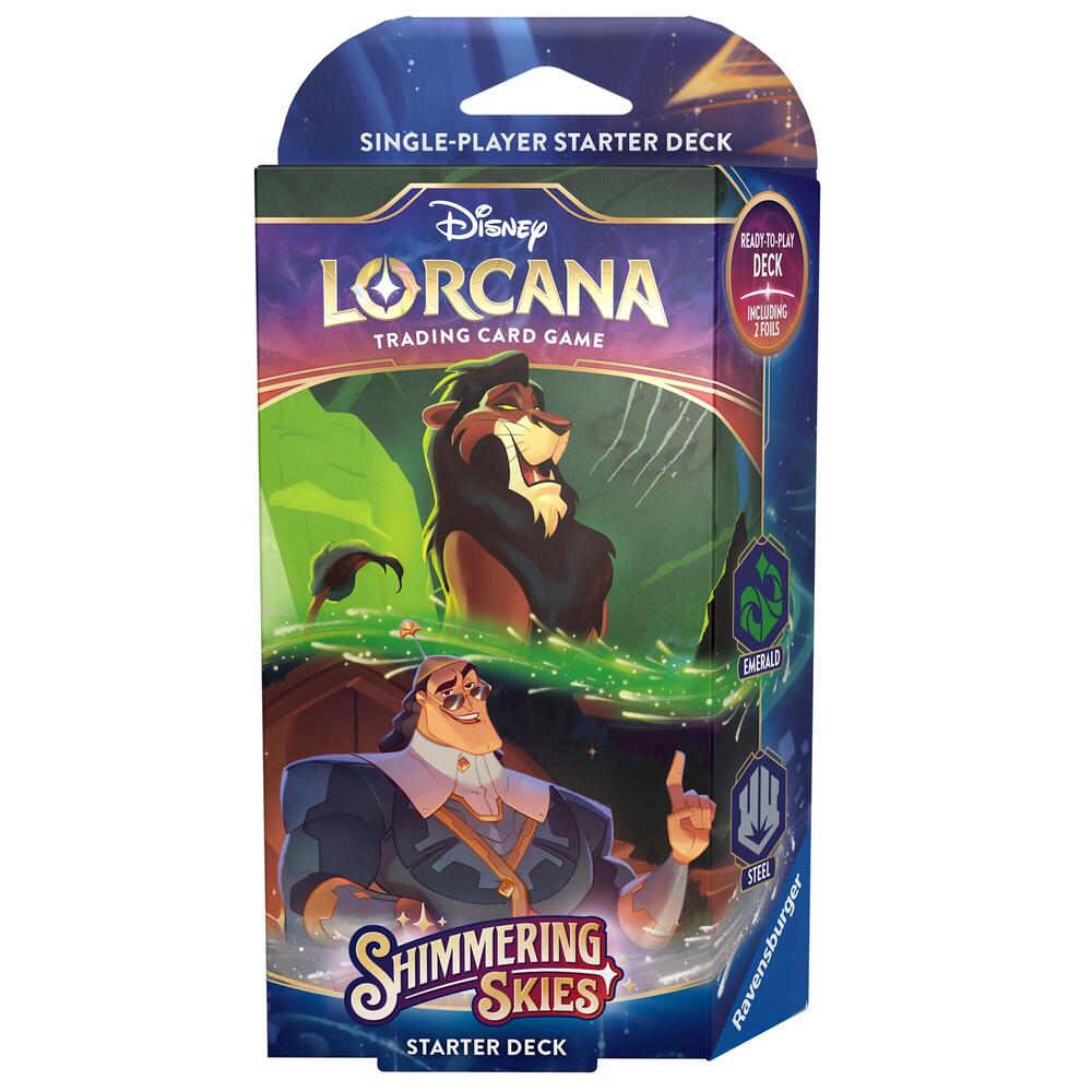 Lorcana TCG: Shimmering Skies Starter (Emerald & Steel)