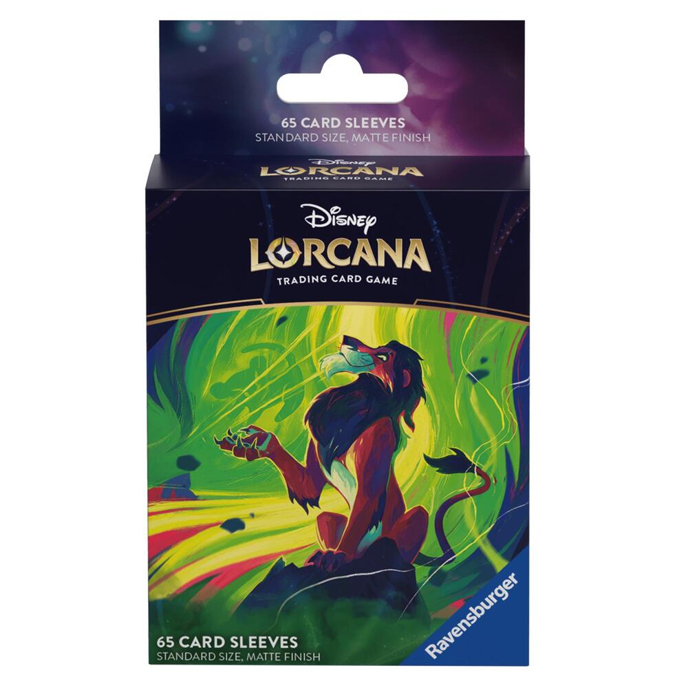 Lorcana TCG: Azurite Sea Card Sleeves Scar