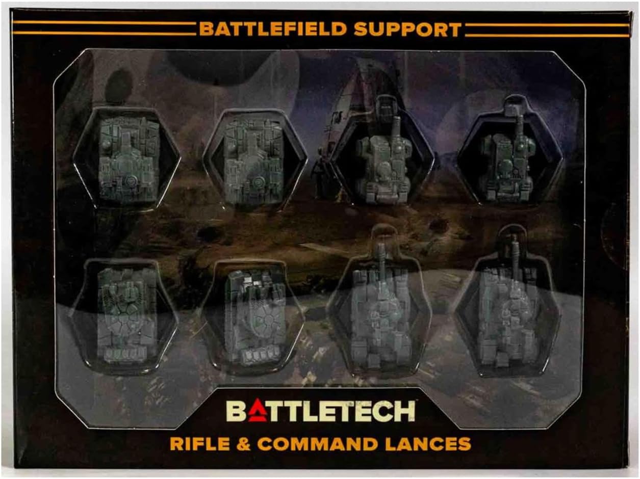 BattleTech: Mercenaries Forcepack - Battlefield Support Rifle & Command Lances