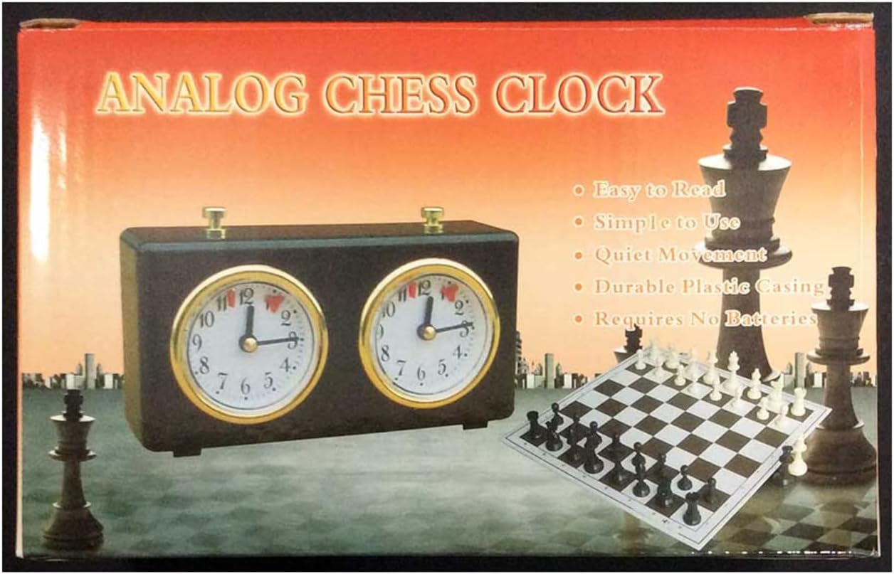 Chess Clock: Wind-Up Analog