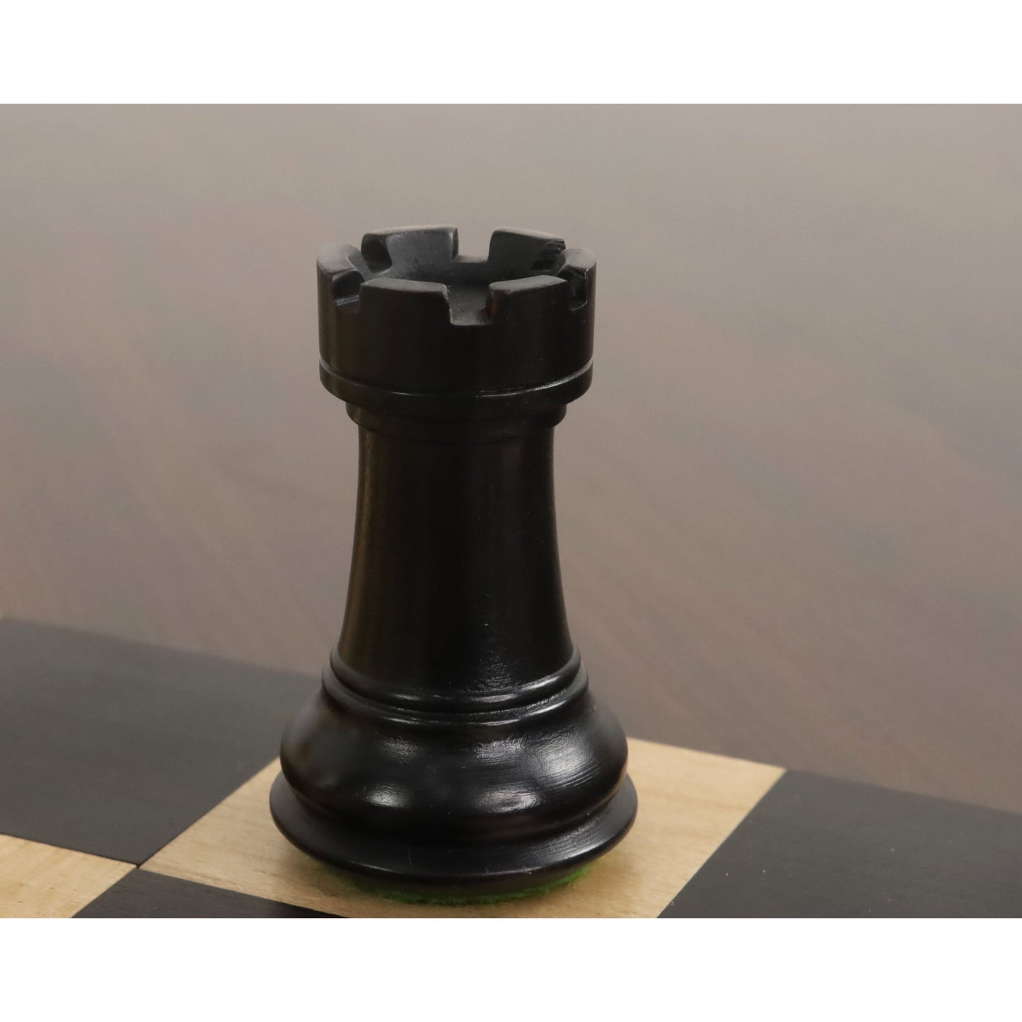 3" Professional Staunton Chess Set- Chess Pieces Only- Weighted Ebonized Boxwood