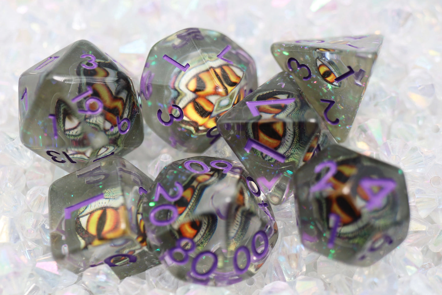 Venom Dragon Eye Dice Set