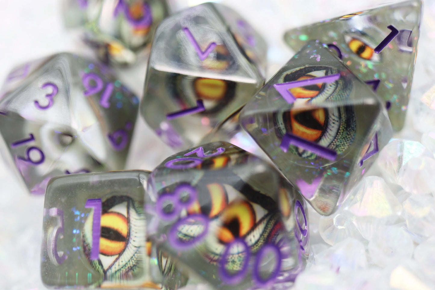 Venom Dragon Eye Dice Set