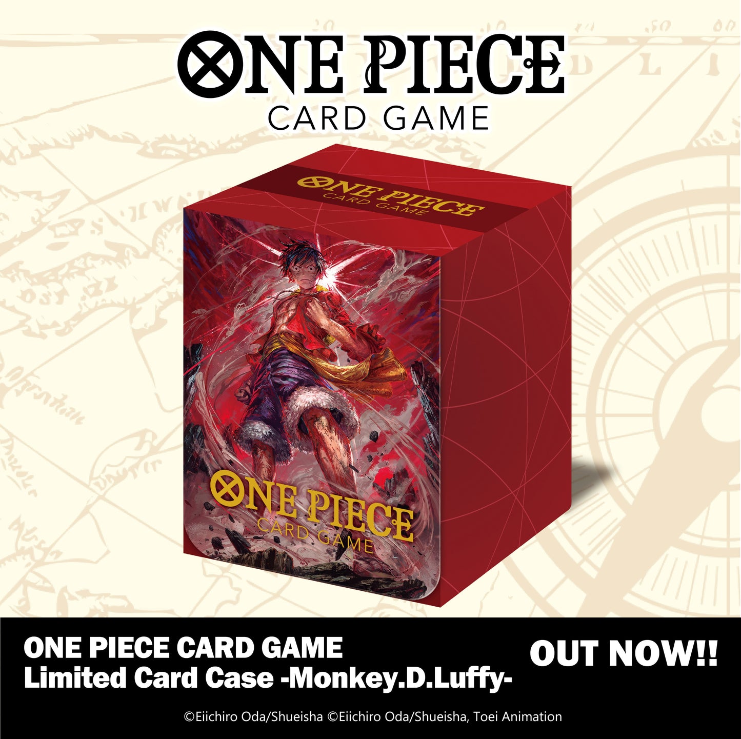 One Piece TCG: Monkey D. Luffy LIMITED Deck Box