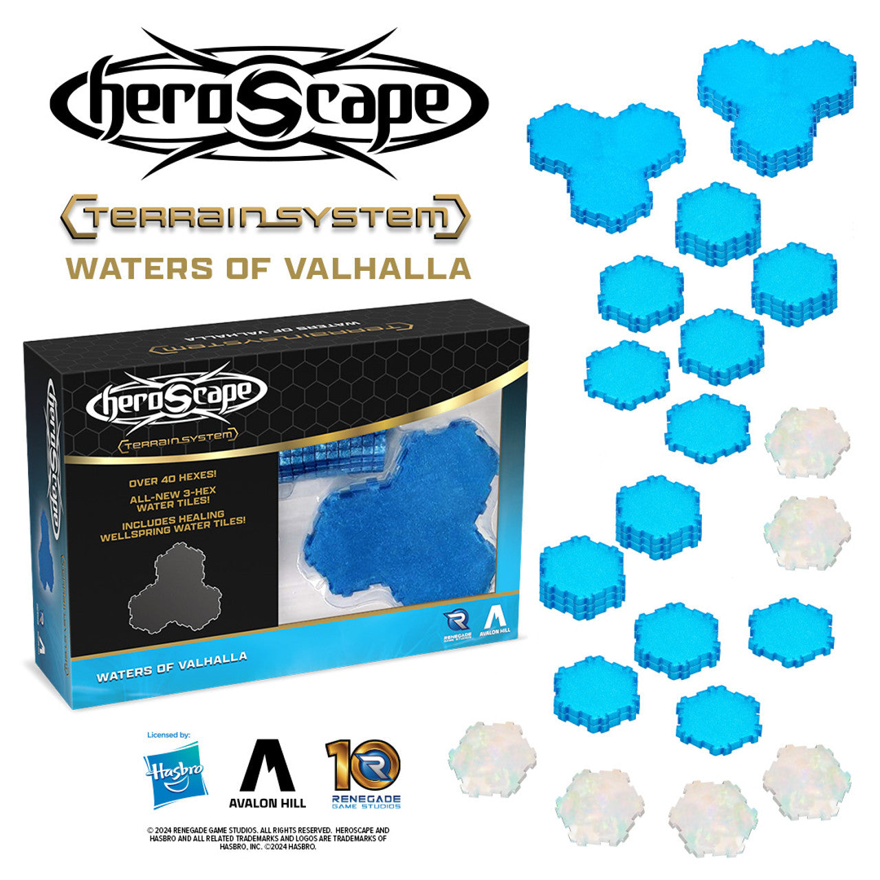 Waters of Valhalla Terrain Expansion (Heroscape)