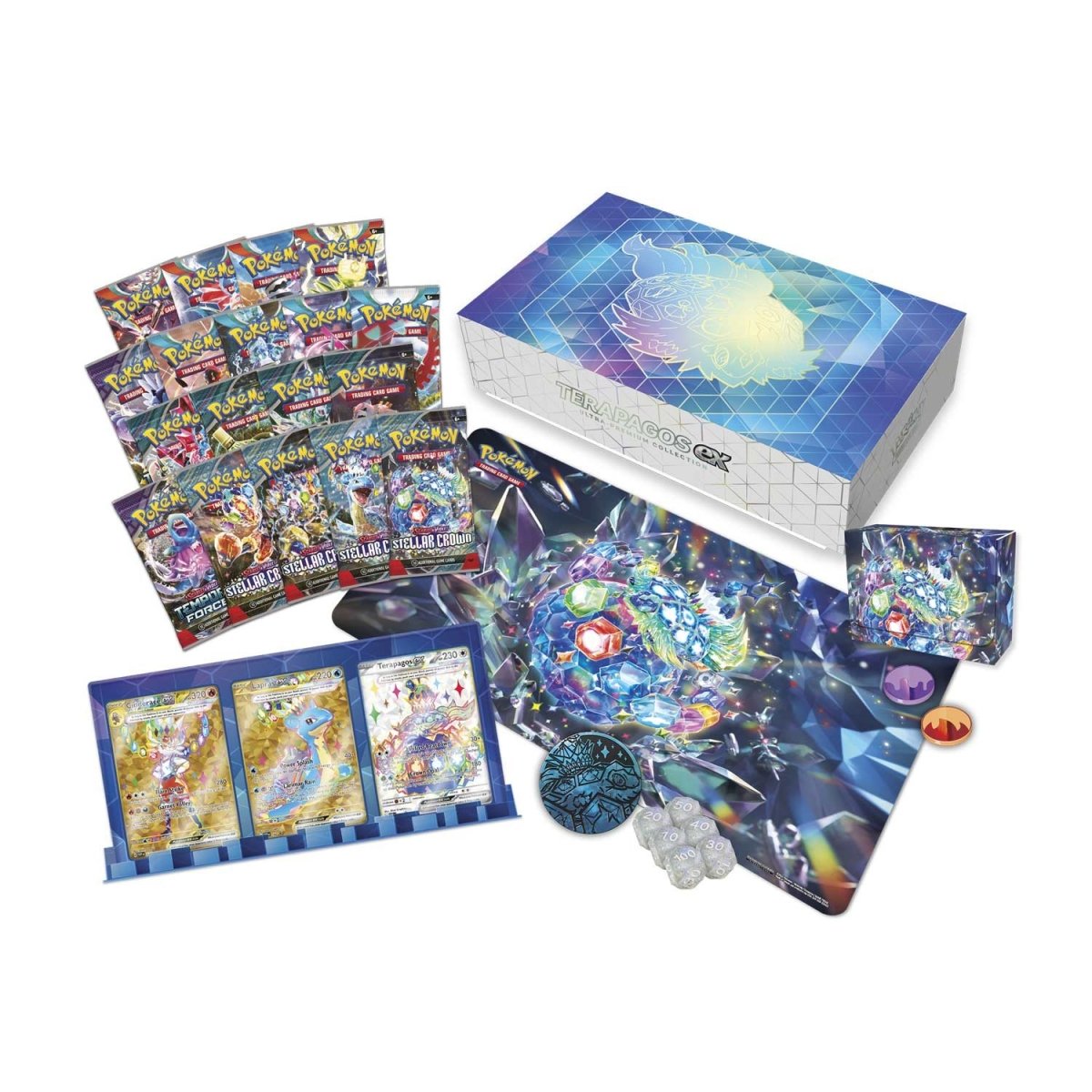 Pokemon - Terapagos ex Ultra-Premium Collection