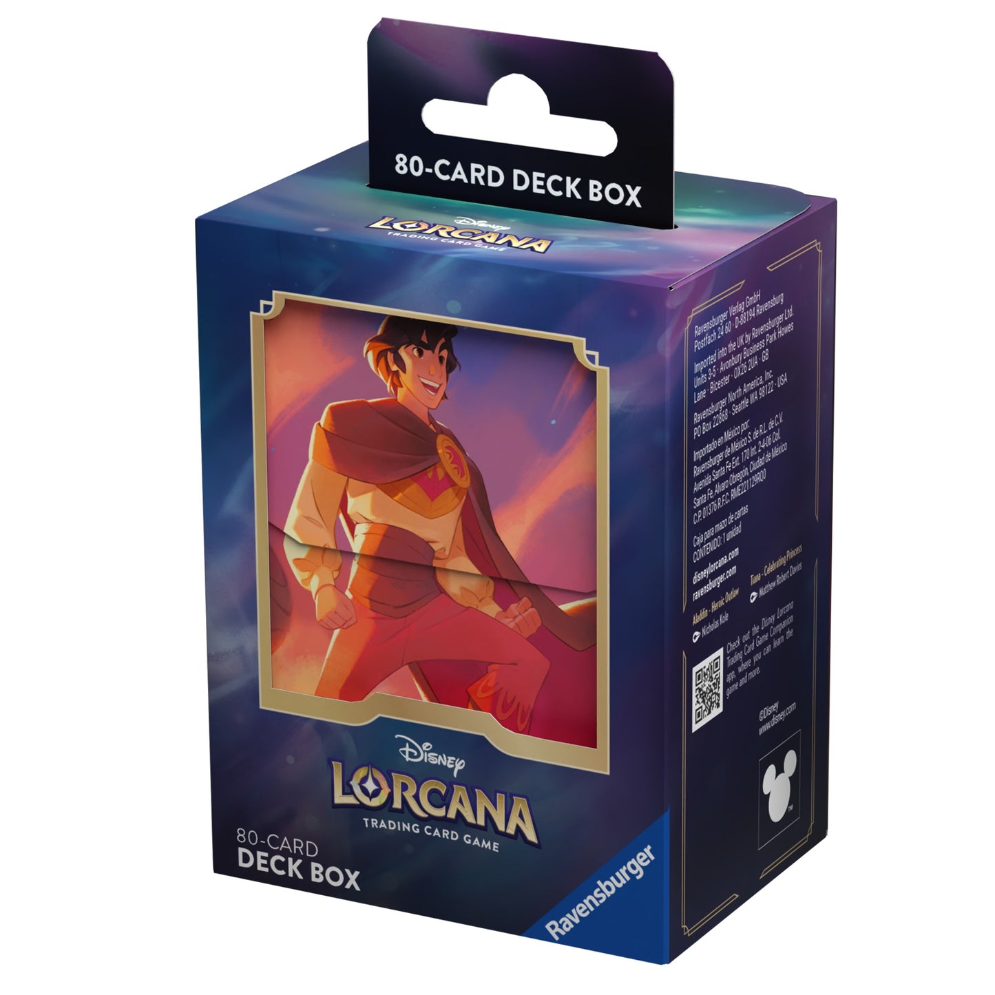 Lorcana TCG: Shimmering Skies Deck Box Aladdin