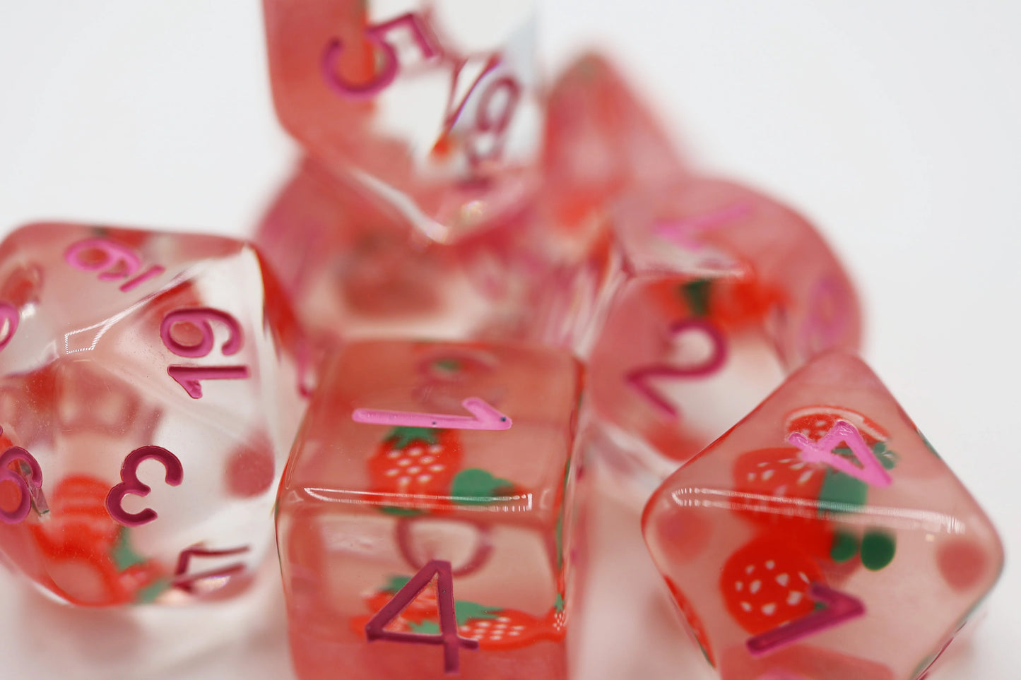 Strawberry Shortcake Dice Set