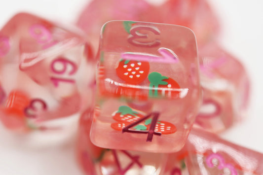 Strawberry Shortcake Dice Set