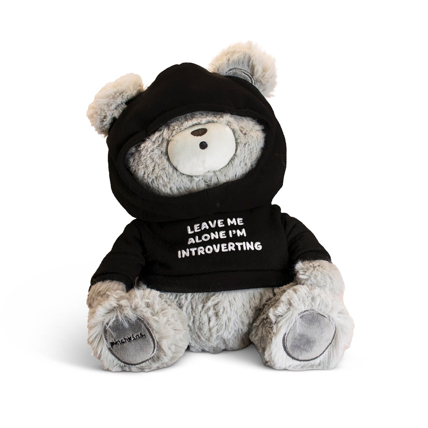 "Leave Me Alone. I'm Introverting" Teddy Bear Plushie