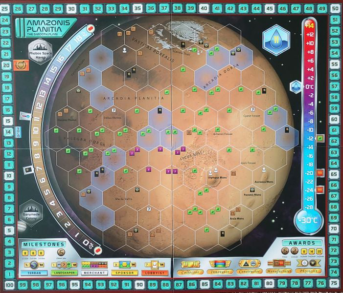 Terraforming Mars: Amazonis & Vastitas Expansion