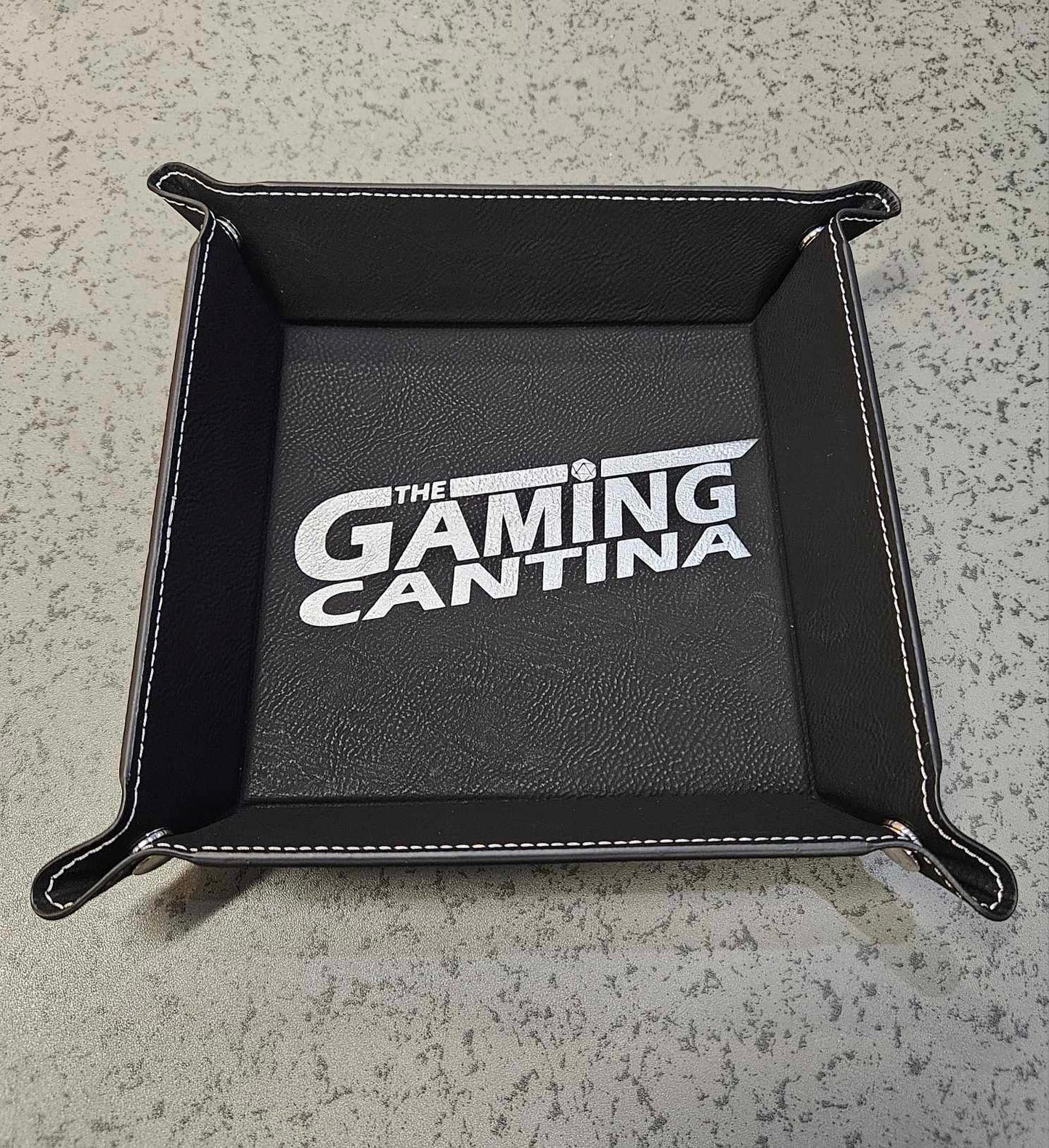 The Gaming Cantina Dice Tray (Black)