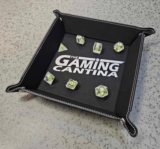 The Gaming Cantina Dice Tray (Black)