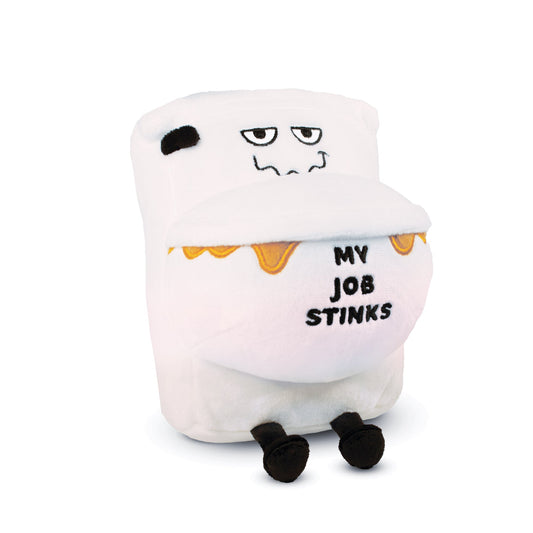 "My Job Stinks" Toilet Plush