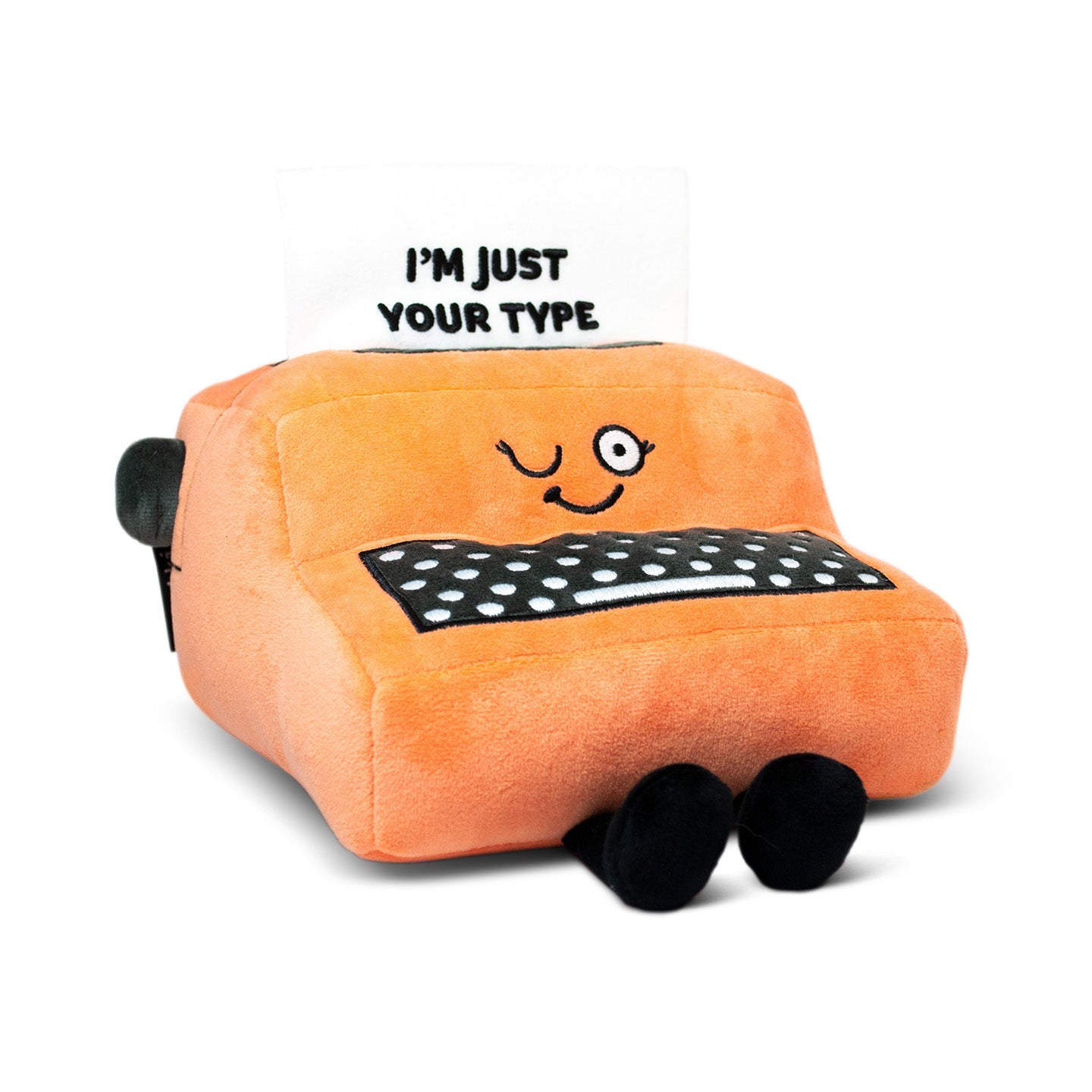 "I'm Just Your Type" Typewriter Plush