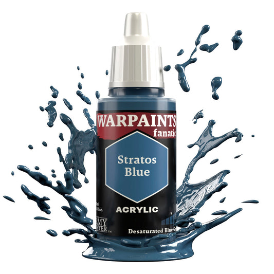 The Army Painter: Warpaints Fanatic: Acrylic: Stratos Blue 18ml