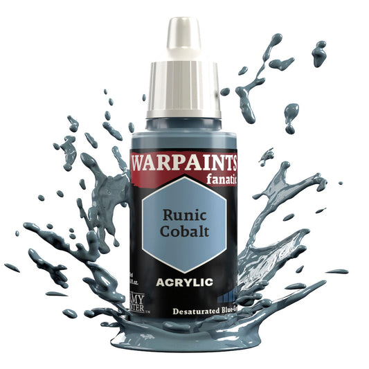 The Army Painter: Warpaints Fanatic: Acrylic: Runic Cobalt 18ml