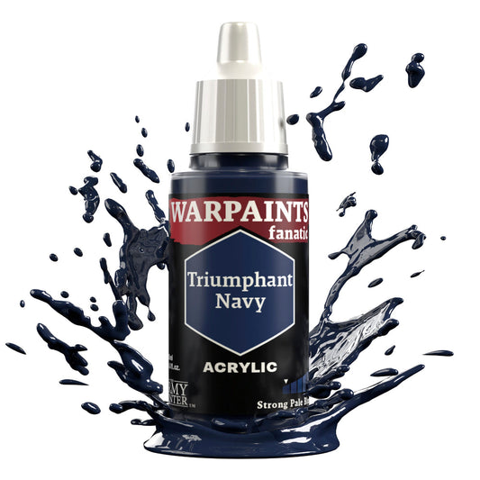 The Army Painter: Warpaints Fanatic: Acrylic: Triumphant Navy 18ml&nbsp;