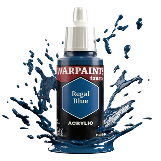 The Army Painter: Warpaints Fanatic: Acrylic: Regal Blue 18ml