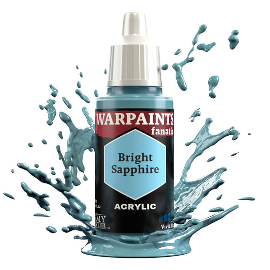 The Army Painter: Warpaints Fanatic: Acrylic: Bright Sapphire 18ml