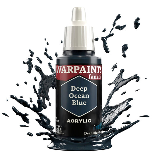 The Army Painter: Warpaints Fanatic: Acrylic: Deep Ocean Blue 18ml