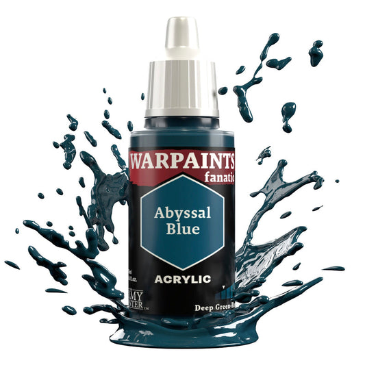 THE ARMY PAINTER: WARPAINTS FANATIC: ACRYLIC: ABYSSAL BLUE (18ml)