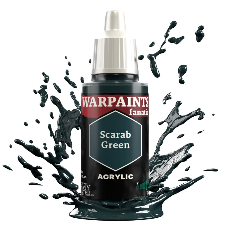 The Army Painter: Warpaints Fanatic: Acrylic: Scarab Green 18ml