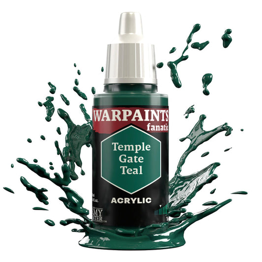 The Army Painter: Warpaints Fanatic: Acrylic: Temple Gate Teal 18ml