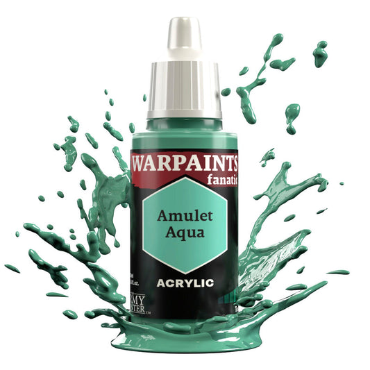 The Army Painter: Warpaints Fanatic: Acrylic: Amulet Aqua 18ml