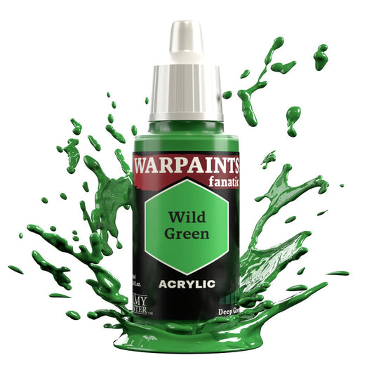 The Army Painter: Warpaints Fanatic: Acrylic: Wild Green 18ml