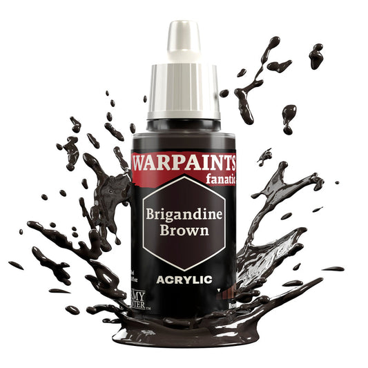 The Army Painter: Warpaints Fanatic: Acrylic: Brigandine Brown 18ml