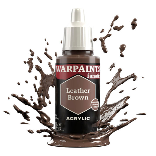 The Army Painter: Warpaints Fanatic: Acrylic: Leather Brown 18ml