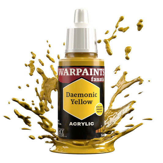 The Army Painter: Warpaints Fanatic: Acrylic: Daemonic Yellow 18ml