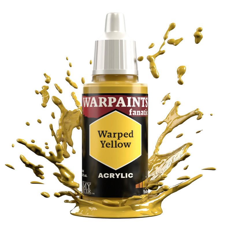 The Army Painter: Warpaints Fanatic: Acrylic: Warped Yellow 18ml