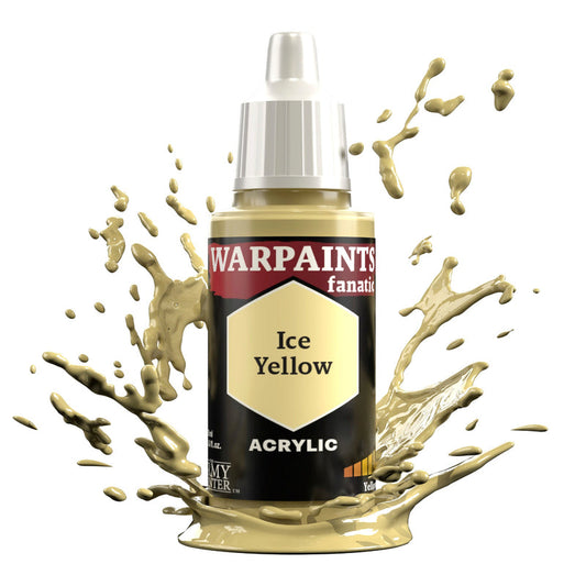 The Army Painter: Warpaints Fanatic: Acrylic: Ice Yellow 18ml