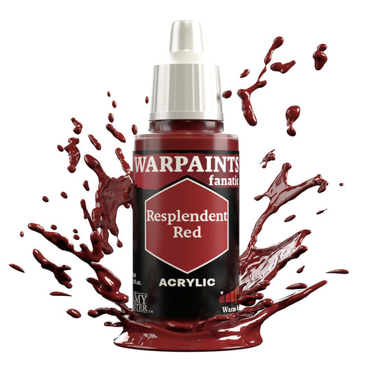 The Army Painter: Warpaints Fanatic: Acrylic: Resplendent Red 18ml