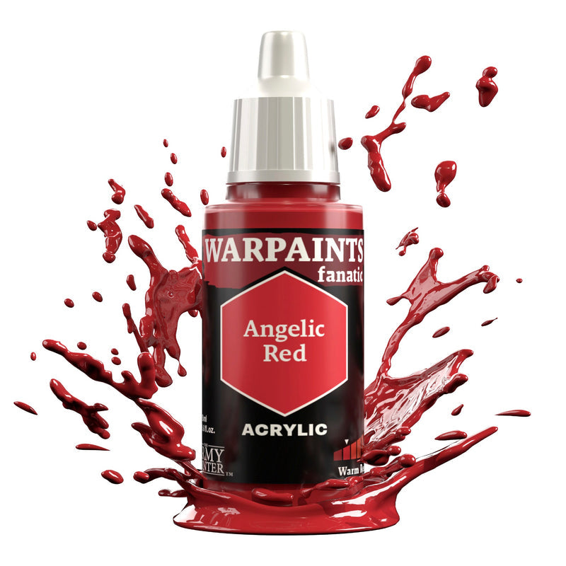 The Army Painter: Warpaints Fanatic: Acrylic: Angelic Red 18ml