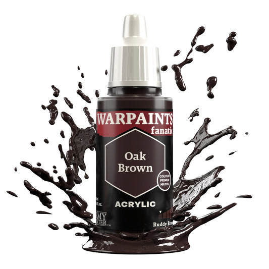 The Army Painter: Warpaints Fanatic: Acrylic: Oak Brown 18ml