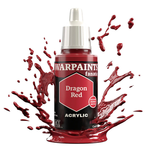 The Army Painter: Warpaints Fanatic: Acrylic: Dragon Red 18ml