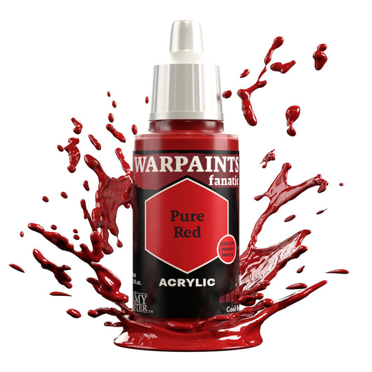 The Army Painter: Warpaints Fanatic: Acrylic: Pure Red 18ml