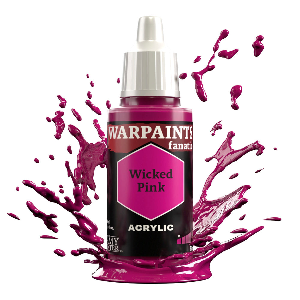 The Army Painter: Warpaints Fanatic: Acrylic: Wicked Pink 18ml