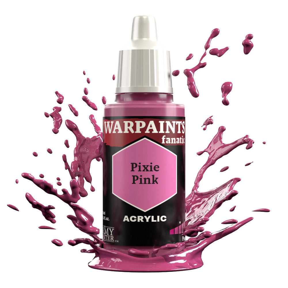 The Army Painter: Warpaints Fanatic: Acrylic: Pixie Pink 18ml